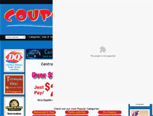 Tablet Screenshot of coupons4indy.com